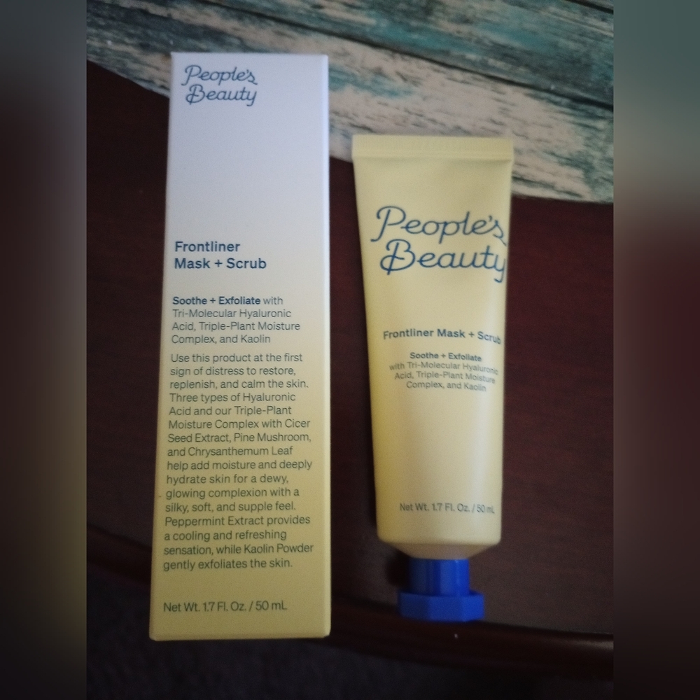 PEOPLE'S BEAUTY Frontliner Mask + Scrub 50ml